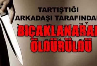 Bursa’da arkadaşların sohbeti kanlı bitti!