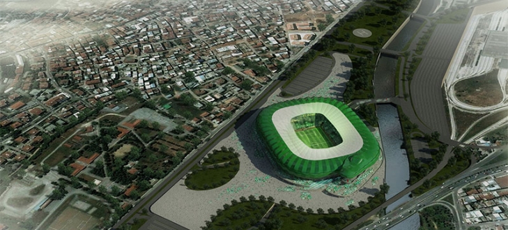 Bursa’nın yeni stadyumuna ödül