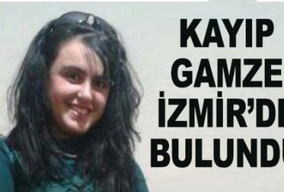 Bursalı kayıp Gamze İzmir’de bulundu