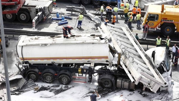 Tanker şoförü tutuklandı