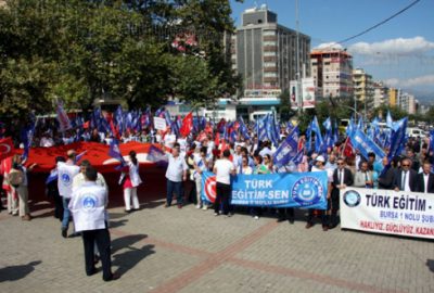 Öğretmenler iş bıraktı