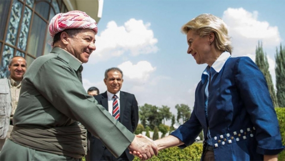 Alman savunma bakanı Erbil`de Alman savunma bakanı Erbil`de