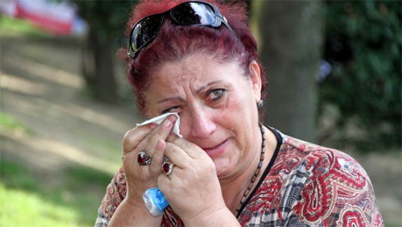 Gürcü kadının göz yaşları