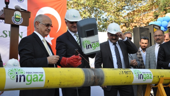 Yenice`de doğalgaz çalışmaları başladı