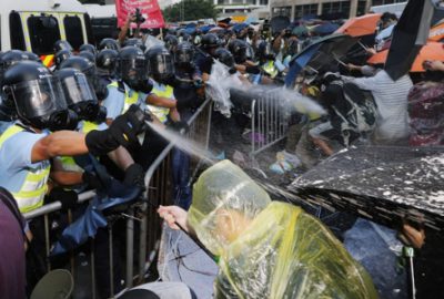 Hong Kong`da sivil itaatsizlik
