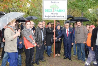 Gezi Parkı Nilüfer`de yaşatılacak