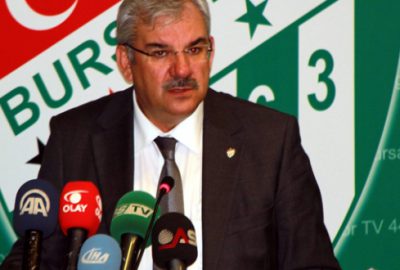 Başkan Bölükbaşı Bursaspor`un borcunu açıkladı
