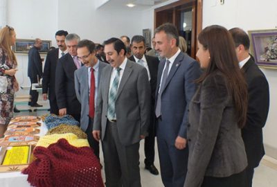 Mahkumlardan özel sergi