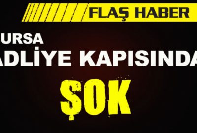 Ustura ile adliyeye girmeye çalıştı!