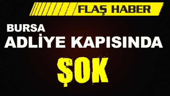 Ustura ile adliyeye girmeye çalıştı!