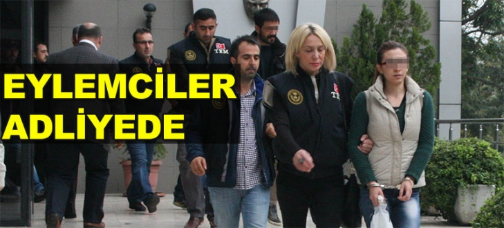 Kobani eylemcileri adliyede!