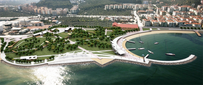 Mudanya sahil projesine start!