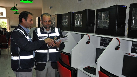 İnegöl’de internet kafelere denetleme