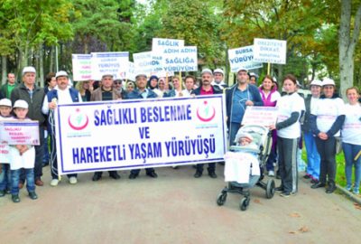 Obeziteye karşı yürüdüler