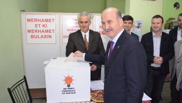 AK Parti`de delege seçimleri tamam