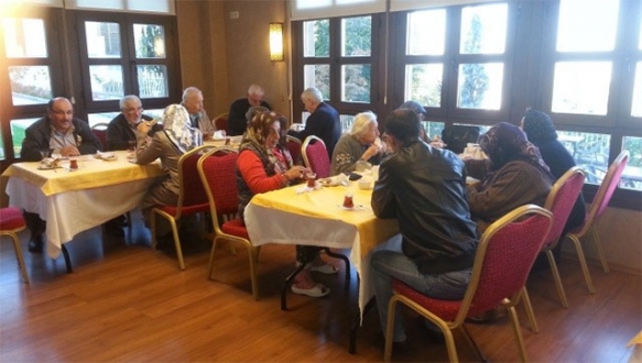 Huzurevi sakinleri Hünkar Köşkü’nde