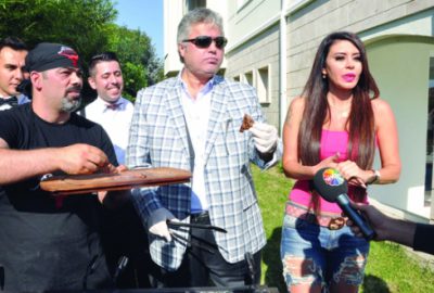 Mangal başında tanıtım