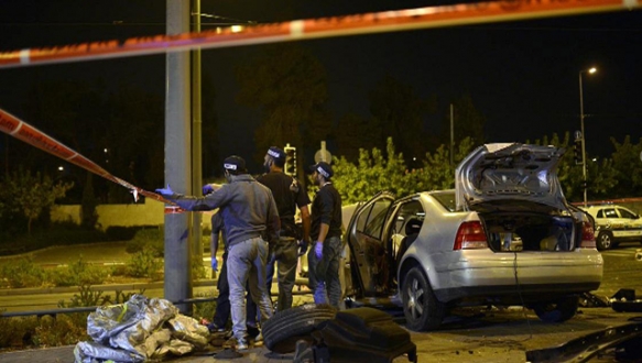 Kudüs`te Filistinli şoför dehşeti Kudüs`te Filistinli şoför dehşeti