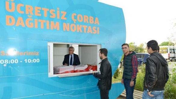 Öğrencilere simit ve çorba dağtılacak