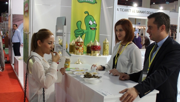 Gedelek turşuları YÖREX Fuarı`nda