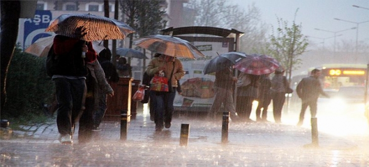 Meteoroloji uyardı, sağanak yağış geliyor