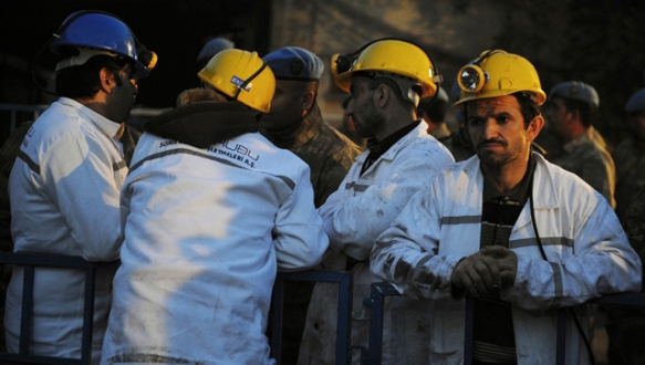 Soma`daki maden ocağında yangın