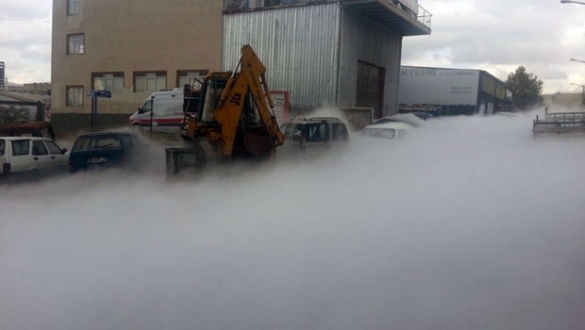 OSTİM`de patlama: 9 yaralı