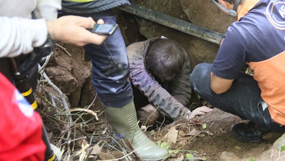 Taş ocağında heyelan