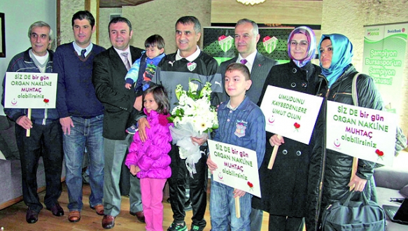 Organ bağışına dikkat çektiler! Organ bağışına dikkat çektiler!