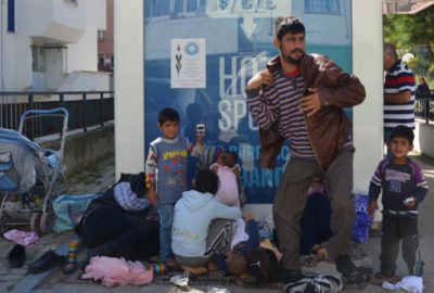 Savaştan kaçtılar yardım bekliyorlar