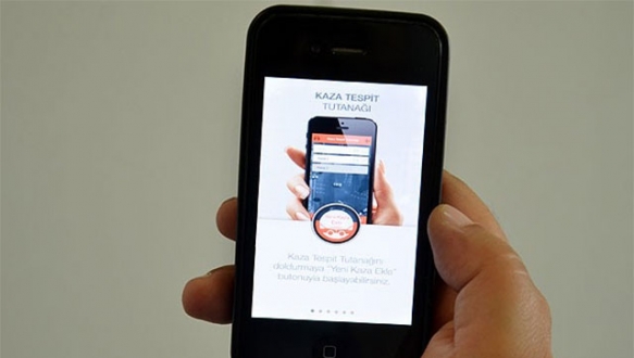 Kaza tespit tutanağında ‘mobil uygulama dönemi’