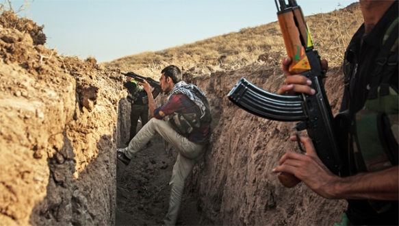 Kobani’de sokak savaşı hazırlıkları Kobani’de sokak savaşı hazırlıkları