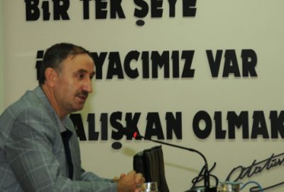 Başkan Kurtulan göreve başladı