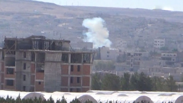 Kobani’de çatışmalar şiddetlendi!