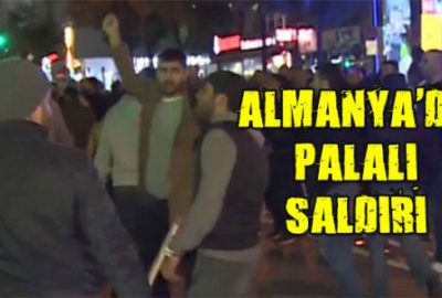Almanya’da palalı saldırı