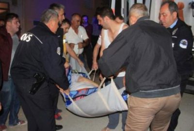 Komşu kavgasını ayırmak isterken öldü!