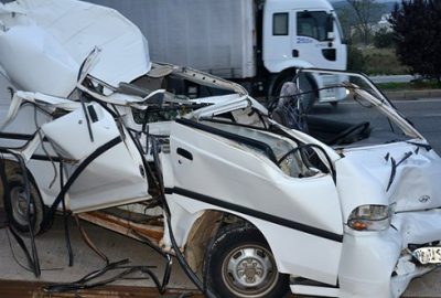 Bu araçtan hafif sıyrıklarla çıktı