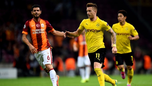 Sarı kırmızılılar Almanya`da Borussia Dortmund karşısına Devler Ligi`ne tutunabilmek için
