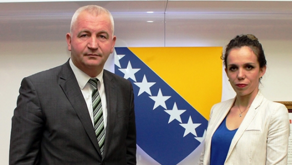 Bosnalı Bakan`dan BİGMEV`e teşekkür