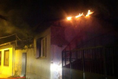 Bursa`da korkutan yangın