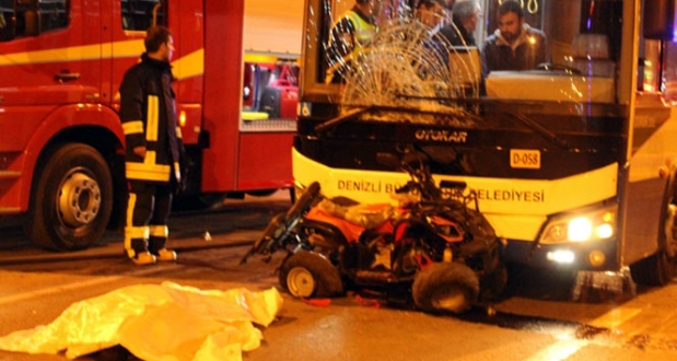 ATV’sinin hakimiyetini kaybeden gencin feci sonu ATV’sinin hakimiyetini kaybeden gencin feci sonu