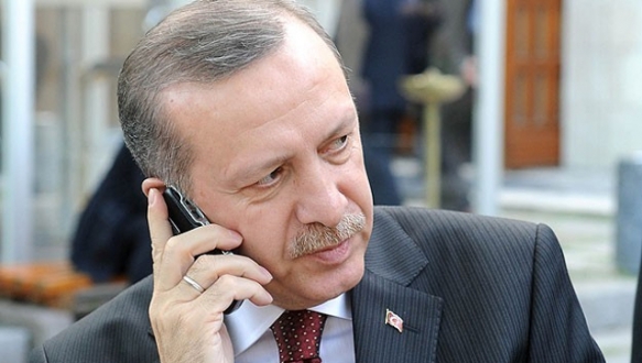 Erdoğan`dan `Mescid-i Aksa` telefonu