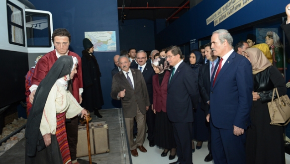 Göç Müzesi`ne hayran kaldı