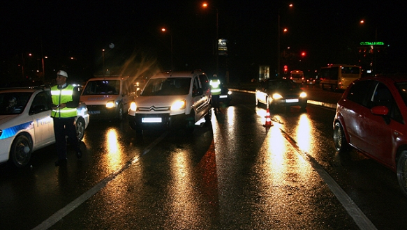 Dikkat! Alkol kontrolü