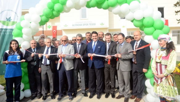 Osmangazi spor tesisleriyle donatılıyor Osmangazi spor tesisleriyle donatılıyor