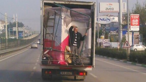 Bursa`da tehlikeli yolculuk Bursa`da tehlikeli yolculuk