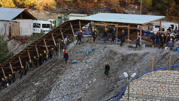 Ermenek`te 3 metre daha ilerlendi