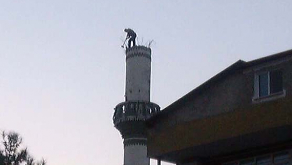 Allah`a emanat yıkım!