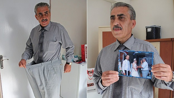Boşanma korkusuyla 63 kilo verdi Boşanma korkusuyla 63 kilo verdi