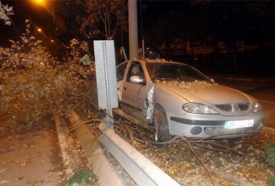 Bursa’da aşırı hız kaza getirdi!